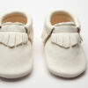 Pearl Moccs – Eco-Friendly Soft Leather Moccasins Baby Shoes by Wolfie and Willow