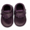 Violet Moccs – Eco-Friendly Soft Leather Moccasins Baby Shoes by Wolfie and Willow