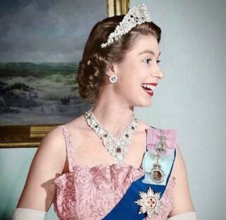 She was an incredible monarch who served her country with remarkable dignity and strength. We’re so sad but what memories she gave us ! 
And fittingly the heavens opened and there was a double rainbow guiding her on her journey to her beloved husband ❤️
Rest In Peace